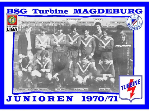 A-Junioren, Saison 1970/71