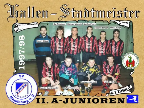 A-Junioren, Saison 1997/98