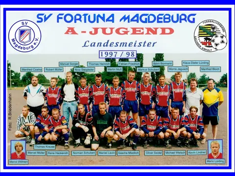 A-Junioren, Saison 1997/98