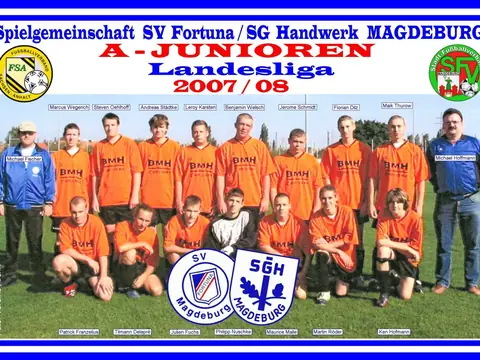 A-Junioren, Saison 2007/08