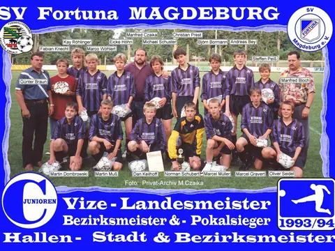 C-Junioren, Saison 1993/94