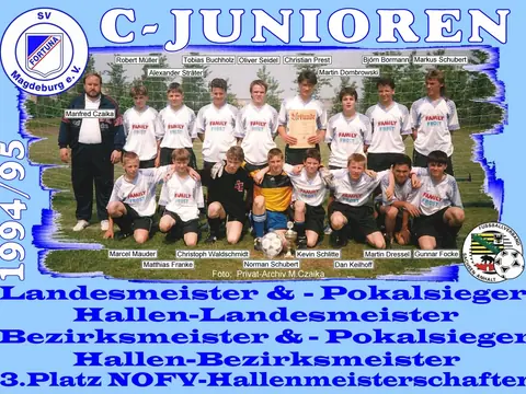 C-Junioren, Saison 1994/95
