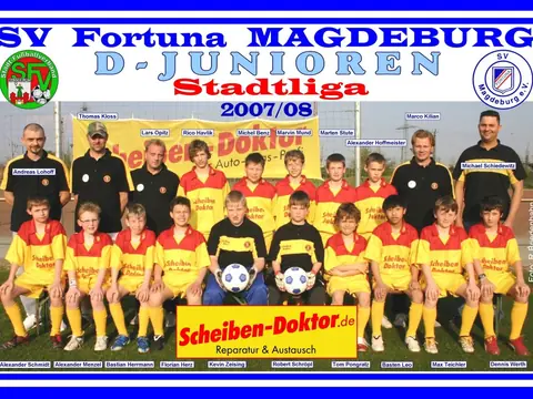 D-Junioren, Saison 2007/08