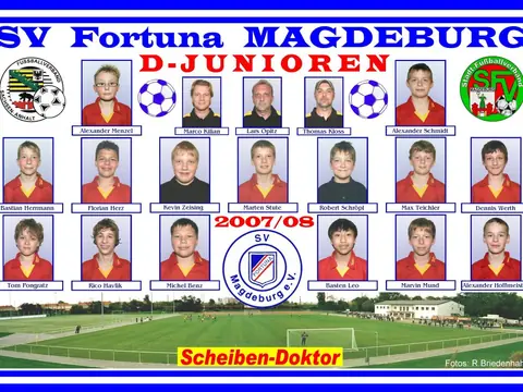 D-Junioren, Saison 2007/08