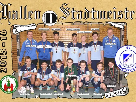 D-Junioren, Saison 2015/16