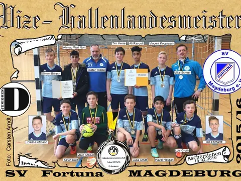 D-Junioren, Saison 2015/16