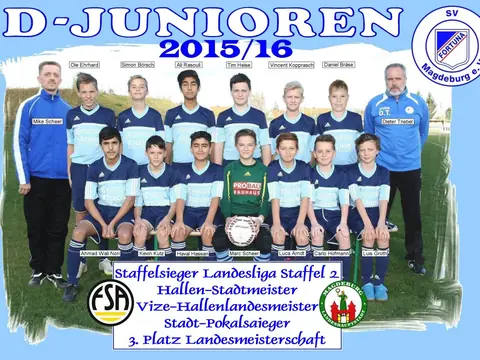 D-Junioren, Saison 2015/16