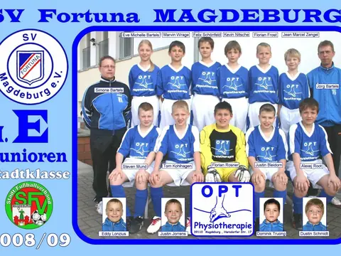 E-Junioren, Saison 2008/09