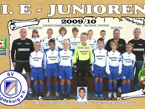 E-Junioren, Saison 2009/10