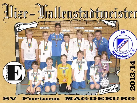 E-Junioren, Saison 2013/14