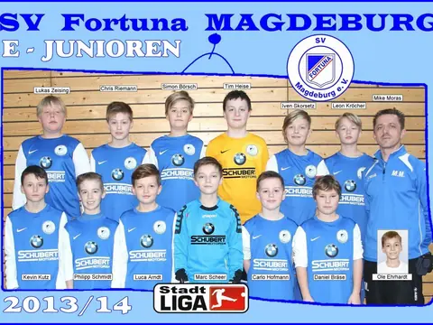 E-Junioren, Saison 2013/14