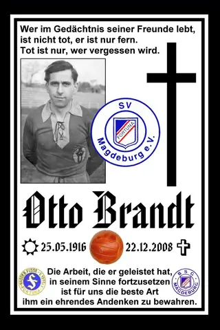 In Gedenken: Otto Brandt