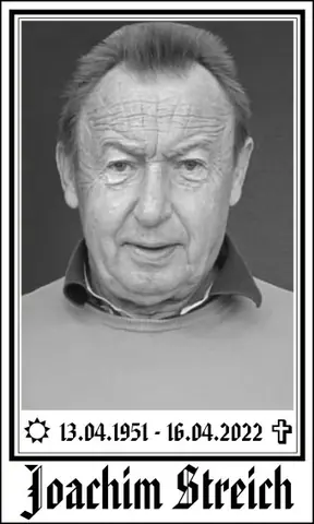 In Gedenken: Joachim Streich