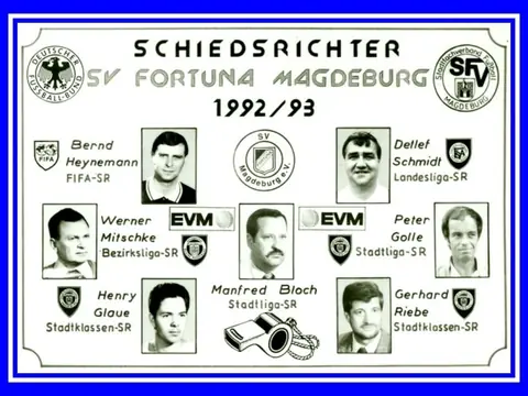 Schiedsrichter, Saison 1992/93