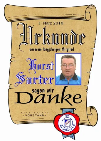 Urkunden, Saison 2010/11