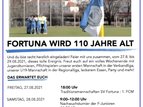 Veranstaltungen, 07.08.2021