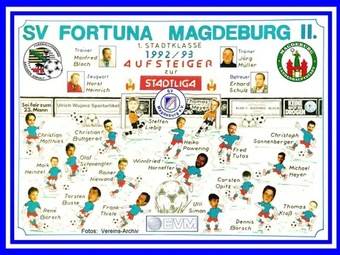 2. Herren, Saison 1992/93